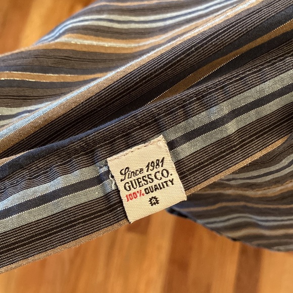 Guess Men’s Long Sleeve Button Down Shirt - Picture 5 of 6